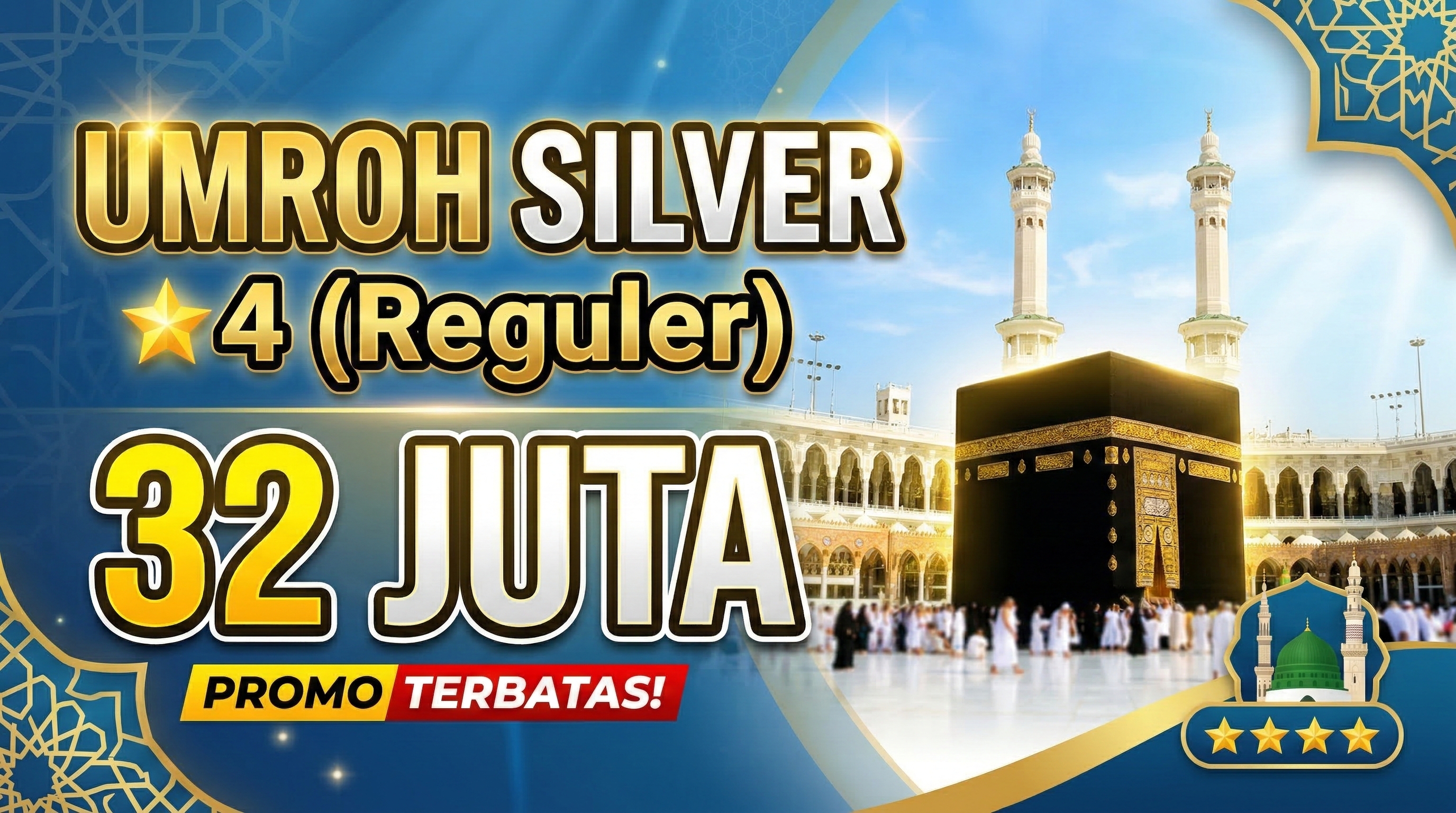 Umroh Silver Reguler: Nyaman & Seimbang untuk Ibadah Lebih Tenang